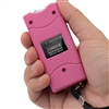 Pink Small Quantum Tiger USA Xtreme Stun Gun 96V with Leather Case