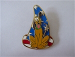 Disney Trading Pin  31033     WDW - Pluto - Patriotic Sorcerers Hat - Bolo Lanyard - Cast