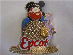 Disney Trading Pin 100293 WDW - Epcot - Dreamfinder & Figment