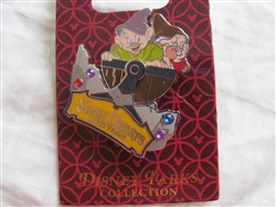 Disney Trading Pin 100410: WDW - Seven Dwarfs Mine Train with Dopey & Grumpy