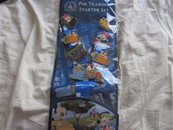 Disney Trading Pin 100502: 2014 - PWP Promotion - Starter Set - Baby Characters in Vehicles