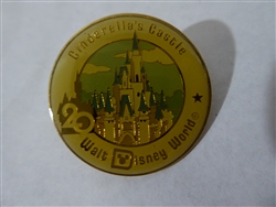 Disney Trading Pin  1009 WDW - 20th Anniversary - Cinderella's Castle