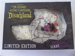 Disney Trading Pin 100921 DLR - The Nightmare Before Christmas In Disneyland Event - Pirates of the Scare-ibbean Jumbo Set