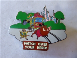 Disney Trading Pin 101125 Wild about Safety - Watch Over Your Herd alternate design