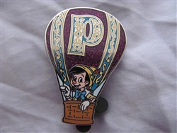 Disney Trading Pin 101317 Hot Air Balloons Mystery Set – Adventure is out there! - Pinocchio