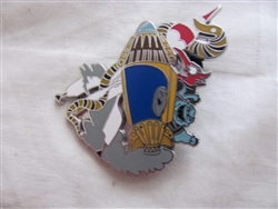Disney Trading Pin 101891 DLR - The Nightmare Before Christmas In Disneyland Event - Mystery Set - Astro Orbitor & Moonliner ONLY