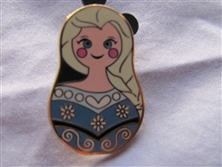 Disney Trading Pin 101906: Nesting Dolls Mini Pin Pack - Elsa Only