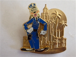 Disney Trading Pin 102092 DCA - Carthay Circle Theater - Annual Passholder - Goofy