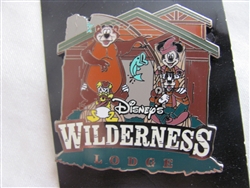 Disney Trading Pin 102242: WDW - Wilderness Lodge Mickey and Gang