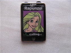 Disney Trading Pin 102256: WDW - 2014 Hidden Mickey Series - Princess Mobile Phones - Rapunzel