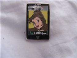 Disney Trading Pin 102258 WDW - 2014 Hidden Mickey Series - Princess Mobile Phones - Belle