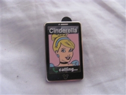 Disney Trading Pin 102260 WDW - 2014 Hidden Mickey Series - Princess Mobile Phones - Cinderella