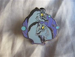 Disney Trading Pin 102298: DLR - 2014 Hidden Mickey Series - Villainous Sidekicks - Flotsam & Jetsam