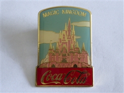 Disney Trading Pin 1027 WDW - Cast 15th Anniversary Coca-Cola Framed Set (Magic Kingdom Cinderella Castle)