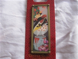 Disney Trading Pin 102752: Haunted Mansion Stretch Portrait - Queen of Hearts and Cheshire Cat