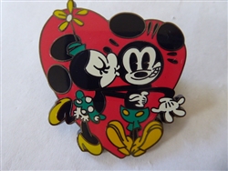 Disney Trading Pin 102775: Mickey Mouse & Minnie Mouse Kiss