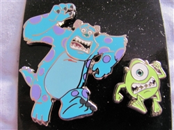 Disney Trading Pin 103266: Monster University Mike and Sully Running