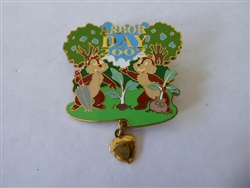 Disney Trading Pins 10378     DLR - Arbor Day 2002 (Chip & Dale Dangle)