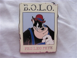 Disney Trading Pin 103862 Cast Member - B.O.L.O. Mystery Set #2 - Peg Leg Pete ONLY