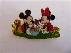 Disney Trading Pin   10552 DLR - Easter 2002 (Mickey & Minnie)