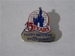 Disney Trading Pin 1063 WDW - Happy Birthday - 15 Years