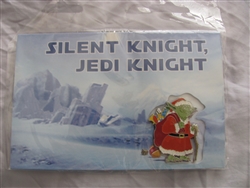 Disney Trading Pin  106450 Silent Knight, Jedi Knight Postcard & Pin Set