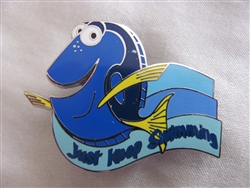 Disney Trading Pin 106538: Dory - Just Keep Swimming