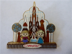 Disney Trading Pin 106614: WDW - Gingerbread House Collection 2014 – Contemporary Resort (Anna & Elsa)