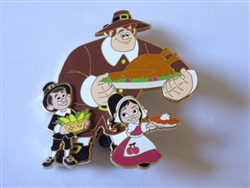 Disney Trading Pin 106684 DSSH - Wreck it Ralph Thanksgiving 2014 (Surprise Release)