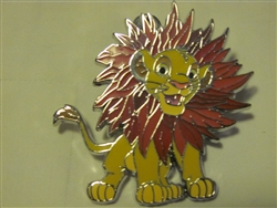 Disney Trading Pin 106761: Lion King booster set - Simba only