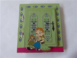 Disney Trading Pin 107051 DLP - Let It Snow - Frozen Event - Jumbo (The King, Young Anna and Elsa)