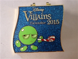 Disney Trading Pin 107218 DSSH - Villains Calendar - January - Sour Bill & King Candy