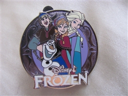 Disney Trading Pin 107235: Jerry Leigh - Frozen - Anna, Elsa, Olaf, Kristoff