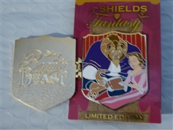 Disney Trading Pin 107316 WDW - Shields of Fantasy - Beauty and the Beast