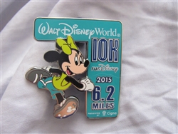 Disney Trading Pin 107331 WDW - 2015 10K Marathon - Minnie Mouse Logo