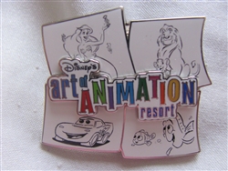 Disney Trading Pins 107401: Art of Animation Resort