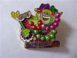 Disney Trading Pins 107413     Mardi Gras 2015 - Prince Naveen & Tiana
