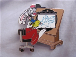 Disney Trading Pin 107449 DLR - Annual Passholder - Drawn to Disney Set - Roger Rabbit ONLY