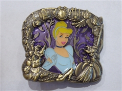 Disney Trading Pin 107472 WDI - Stained Glass Princess Series - Cinderella