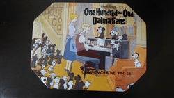 Disney Trading Pin 10756 DS - 101 Dalmatians Commemorative Tin Box Set (6 Pins)