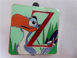 Disney Trading Pin 107695 Character Alphabet Mystery Collection - Z - Zazu Chaser ONLY