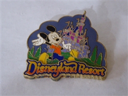 Disney Trading Pin  107867 DLR - Storybook Night Logo Series - Mickey with Sleeping Beauty Castle