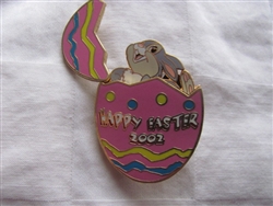 Disney Trading Pins 10799: WDW Happy Easter 2002 - Hinged Egg w/Thumper