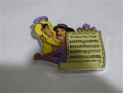 Disney Trading Pins  108042 DSSH - Best Original Song Music Sheet - Aladdin and Jasmine