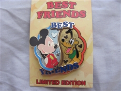 Disney Trading Pin 108212 Best Friends Series - Mickey and Pluto (2 pin set)