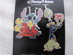Disney Trading Pin 108341: Pleakley and stitch Ready for action