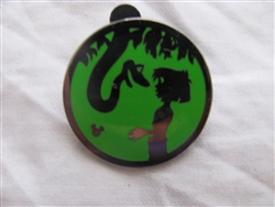 Disney Trading Pin 108539 DLR - 2015 Hidden Mickey Character Silhouettes - Kaa and Mowgli