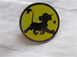 Disney Trading Pin 108540 DLR - 2015 Hidden Mickey Character Silhouettes - Simba