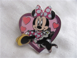 Disney Trading Pin   108609: Minnie and Figaro Heart Starter Set - One pin only