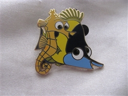 Disney Trading Pin 108612: Finding Nemo gang 2 pin set - Sheldon and Tad Only